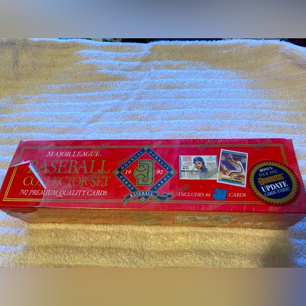 1992 Donruss Major League Baseball Collector Set NWOT